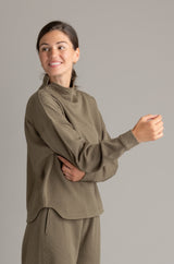 Women's Kaya Quilted Mock Crew - LIV Outdoor