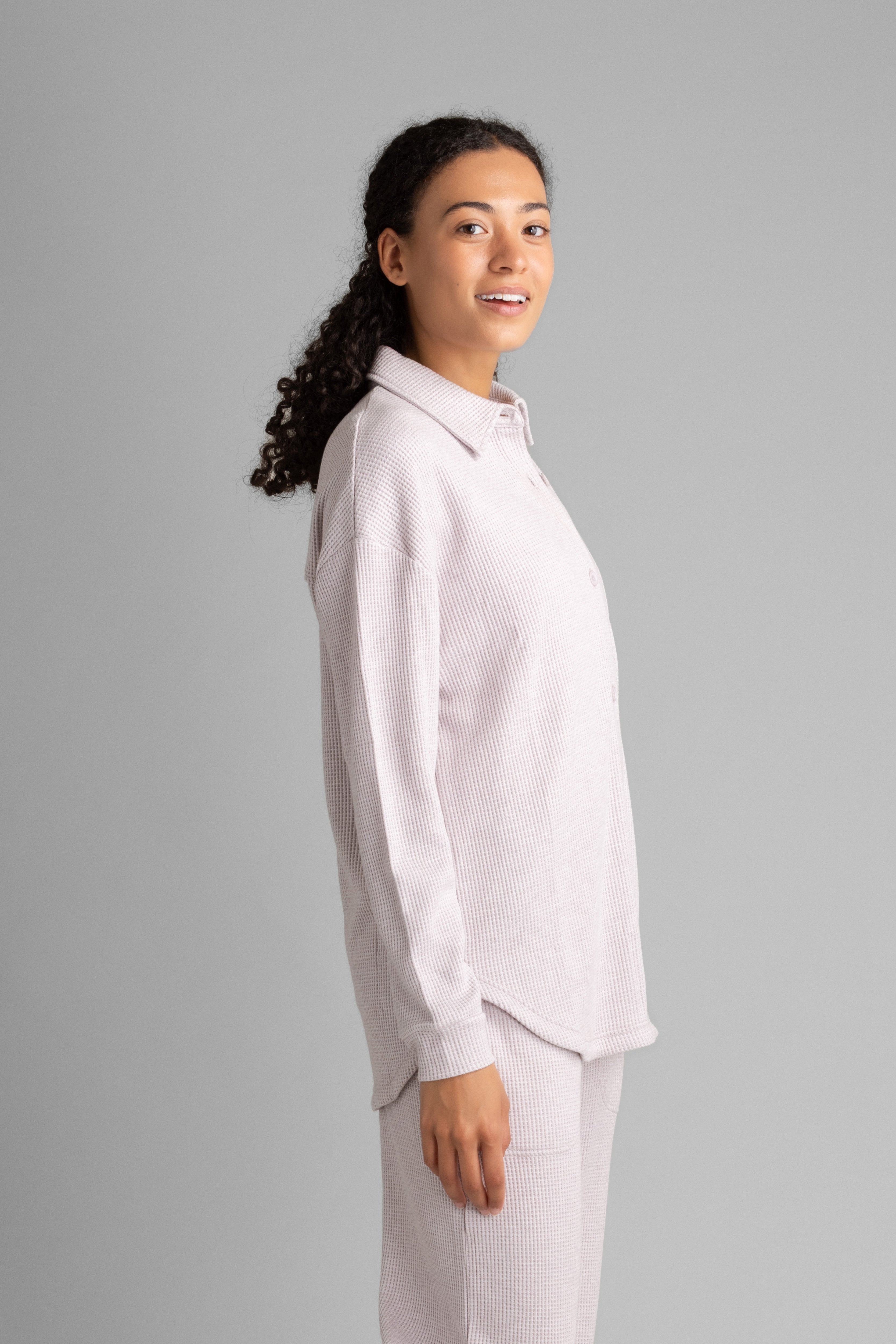 Women's Kigo Heavy Waffle Shacket - LIV Outdoor