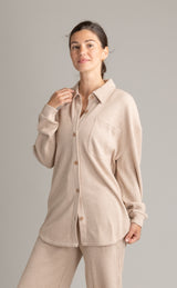 Women's Kigo Heavy Waffle Shacket - LIV Outdoor