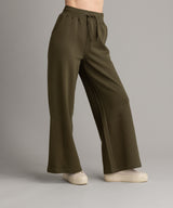 Women's Isla Cotton Stretch Double Jersey Wide Leg Pant - LIV Outdoor