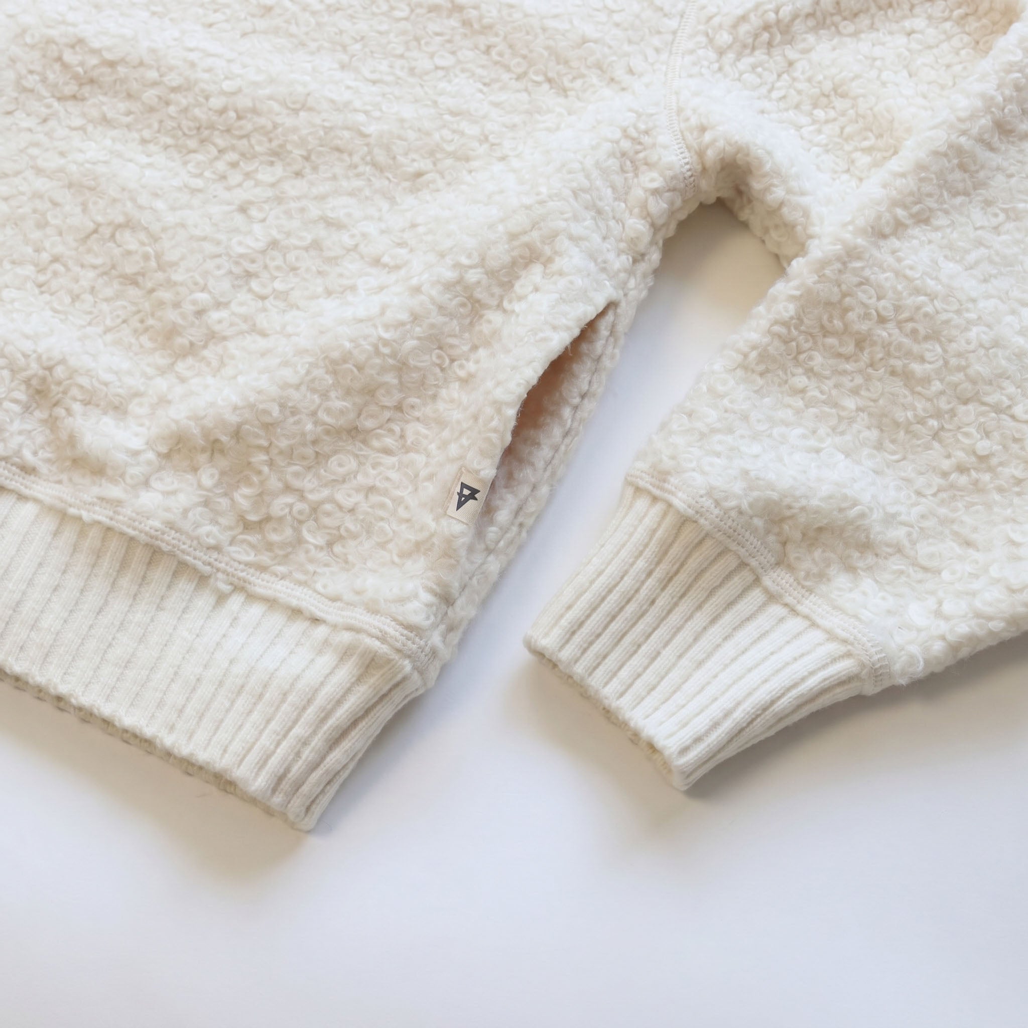 Women's Magnolia Quarter Zip Boucle Pullover