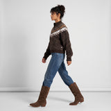 Women's Magnolia Bouclé Quarter Zip Pullover