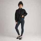 Women's Magnolia Quarter Zip Boucle Pullover