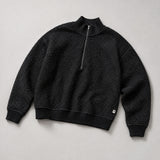 Women's Magnolia Quarter Zip Boucle Pullover
