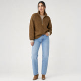 Women's Magnolia Quarter Zip Boucle Pullover