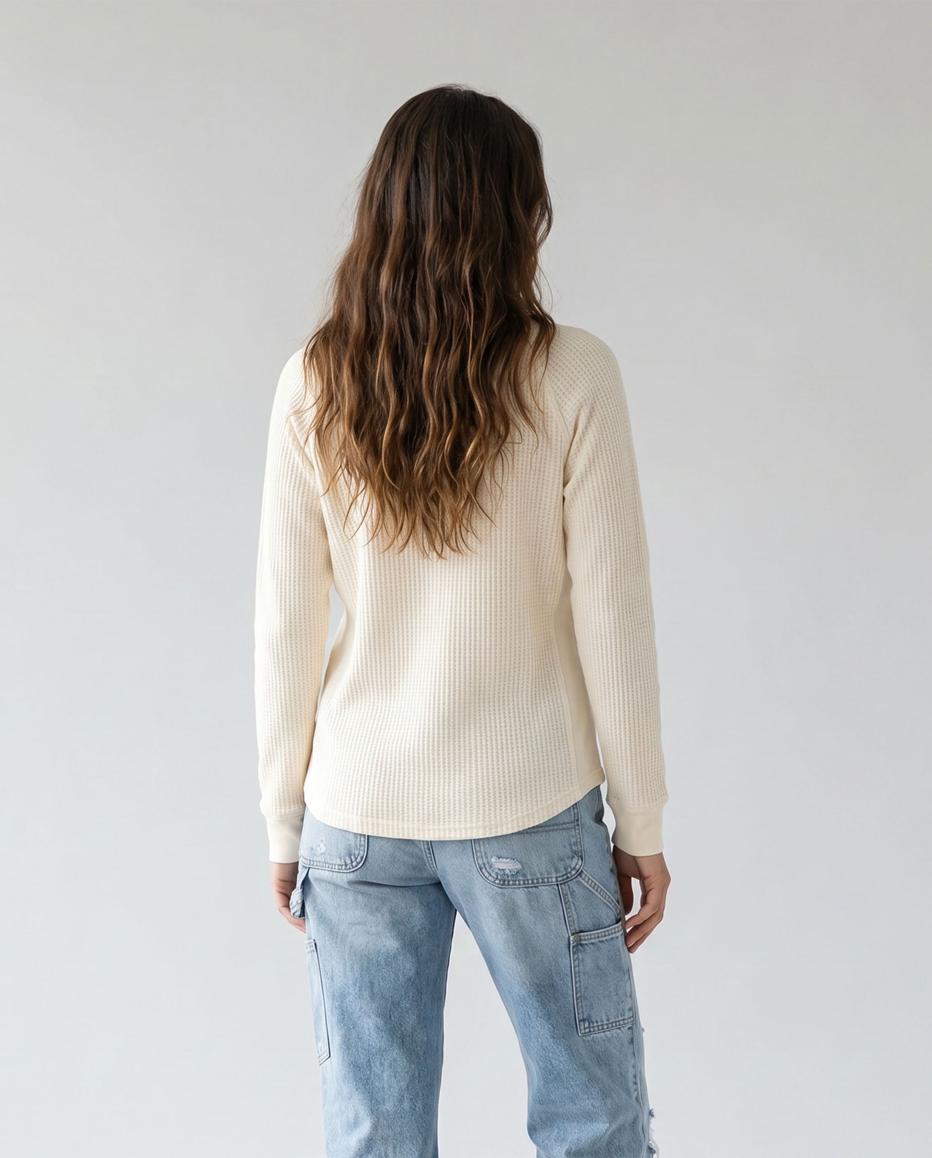 Women's Rae Waffle Cowl Neck