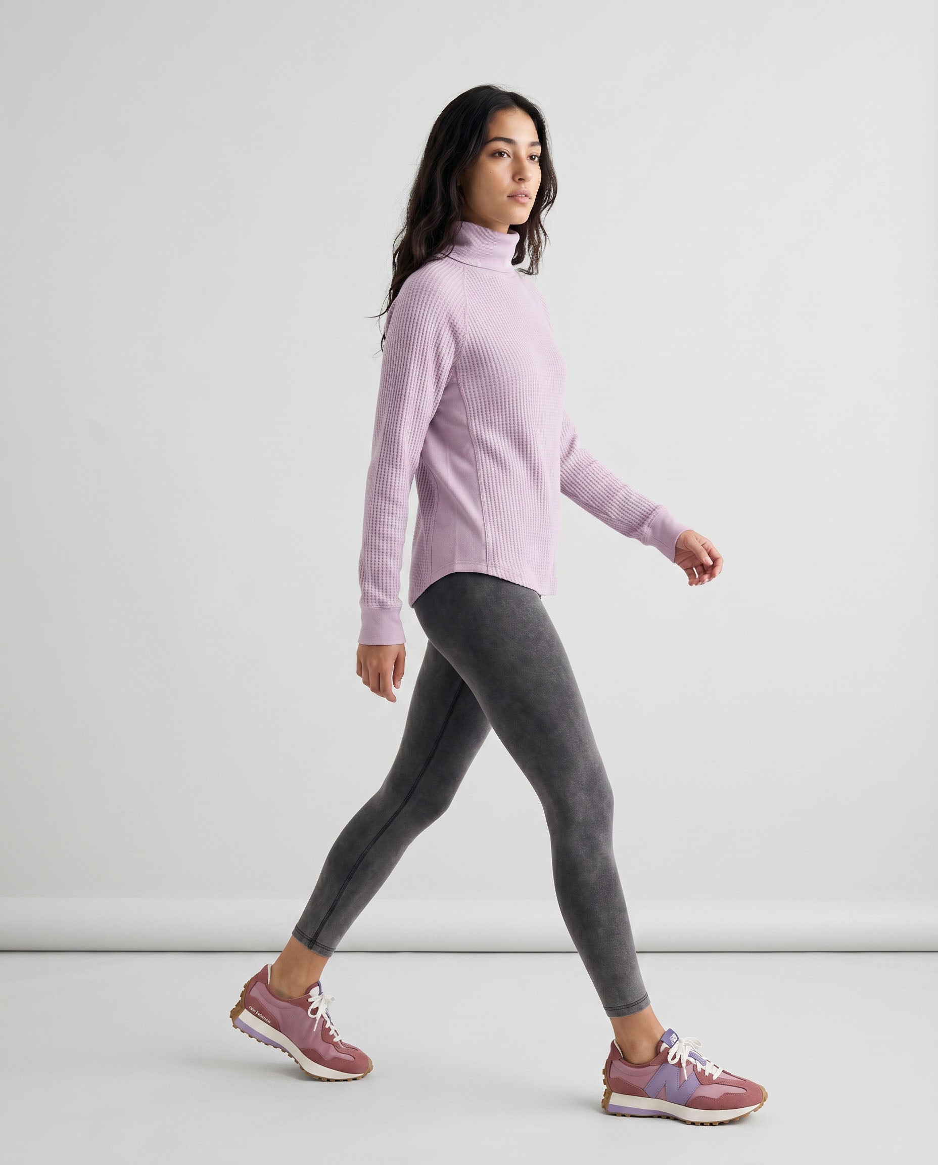 Women's Rae Waffle Cowl Neck