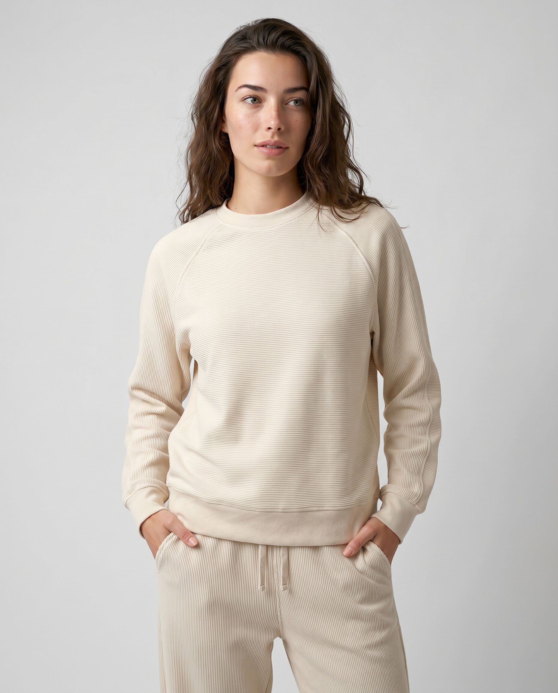 Women's Taiga Texured Crew