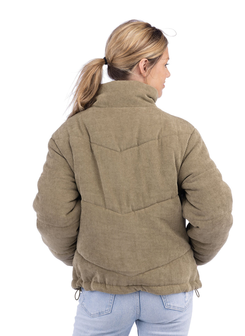 Women's Kiara Corduroy Puffer Jacket