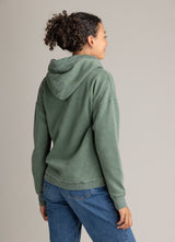 Women's Gabriella Full Zip Hooded Sweatshirt - Stonewashed - LIV Outdoor