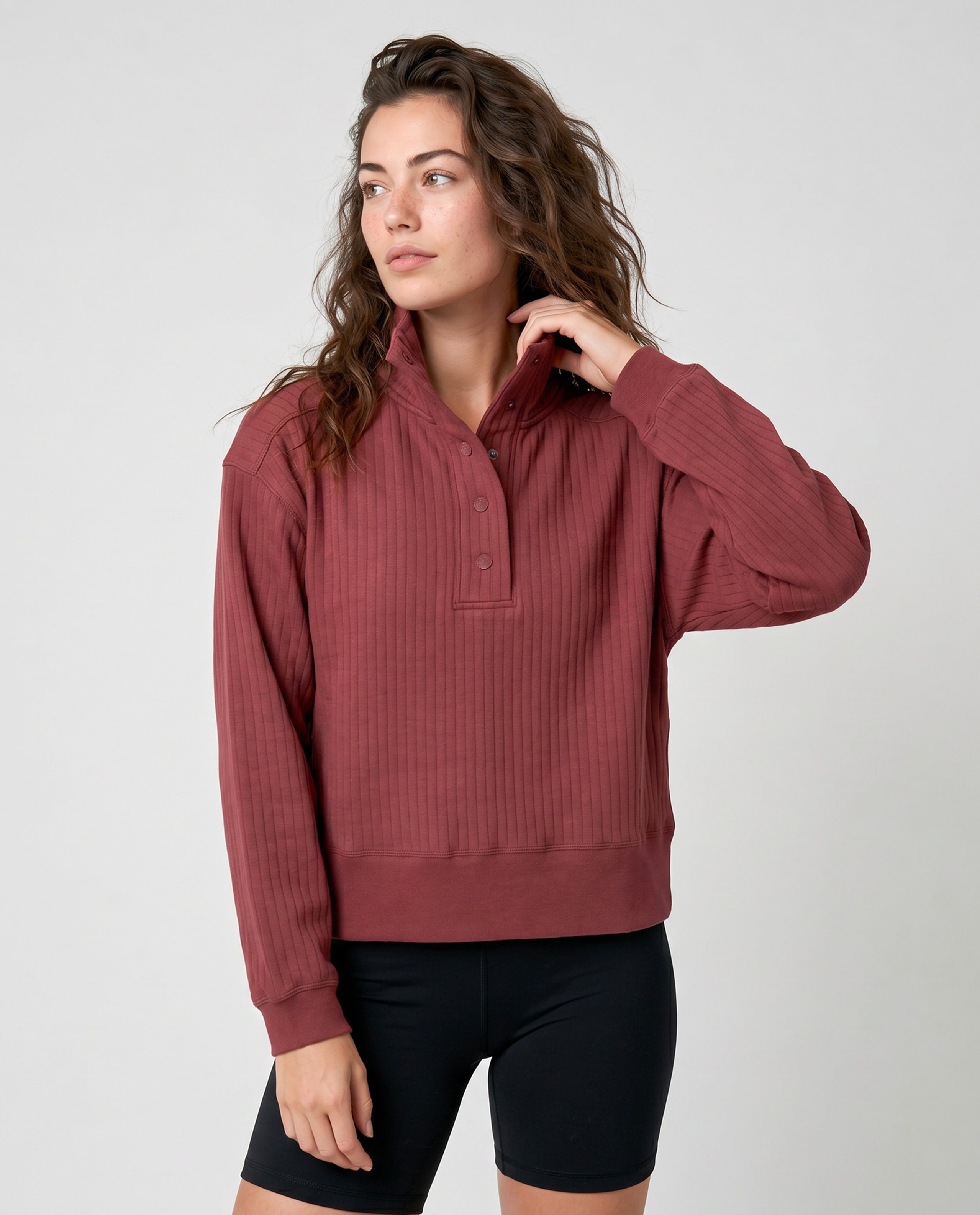 Women's Lucia Vertial Quilt Pullover