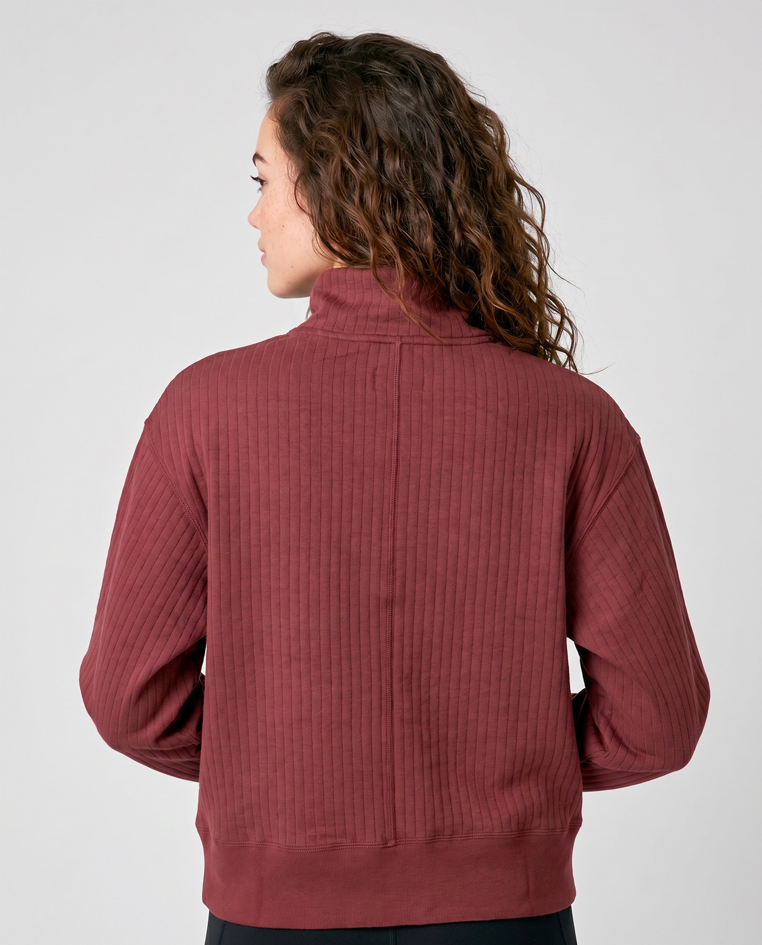 Women's Lucia Vertial Quilt Pullover