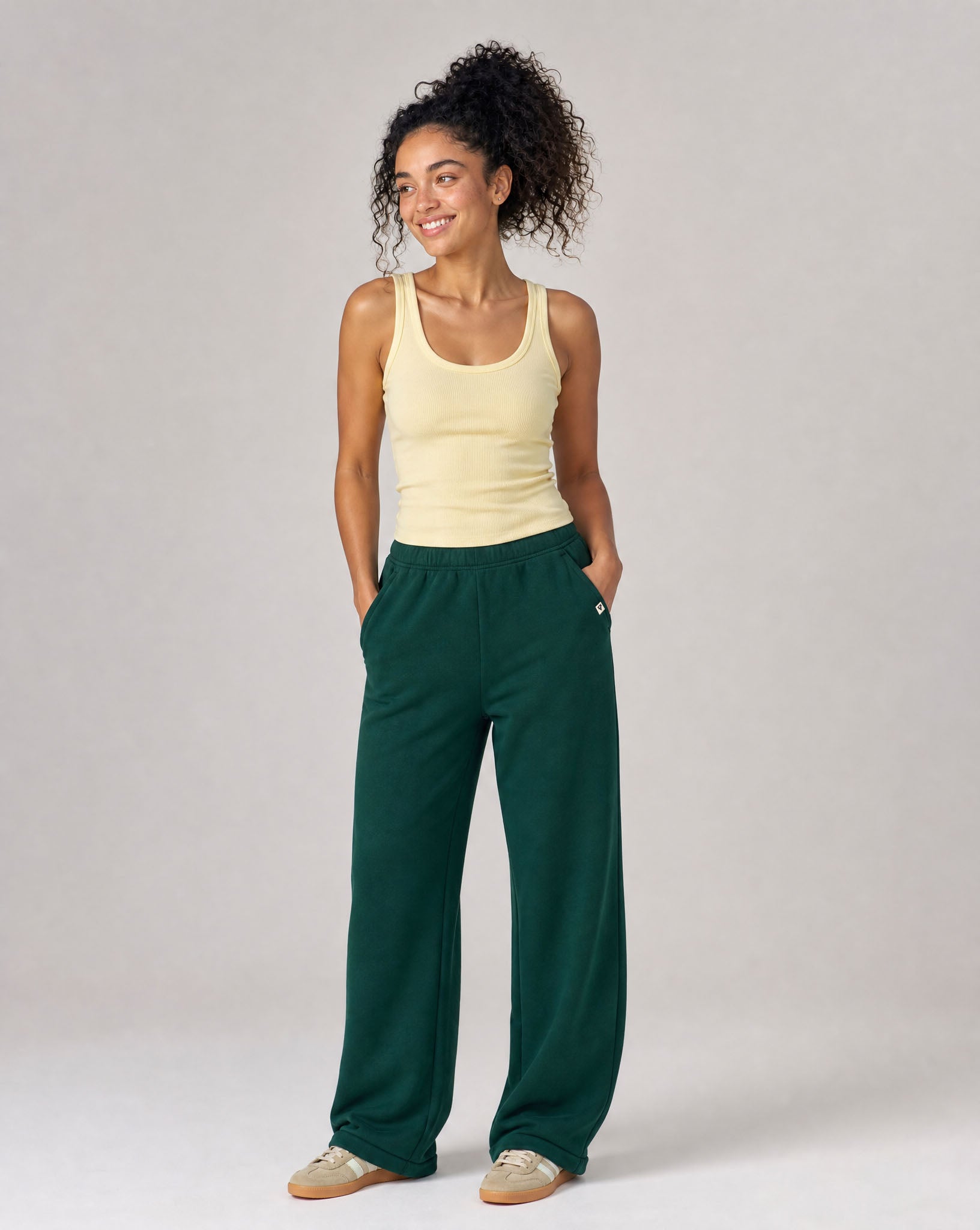 Hayden Wide Leg Sweatpant