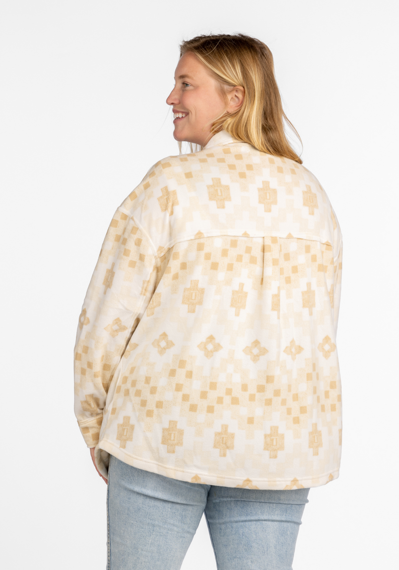 Women's Dakota Microfleece Shacket - Plus - LIV Outdoor