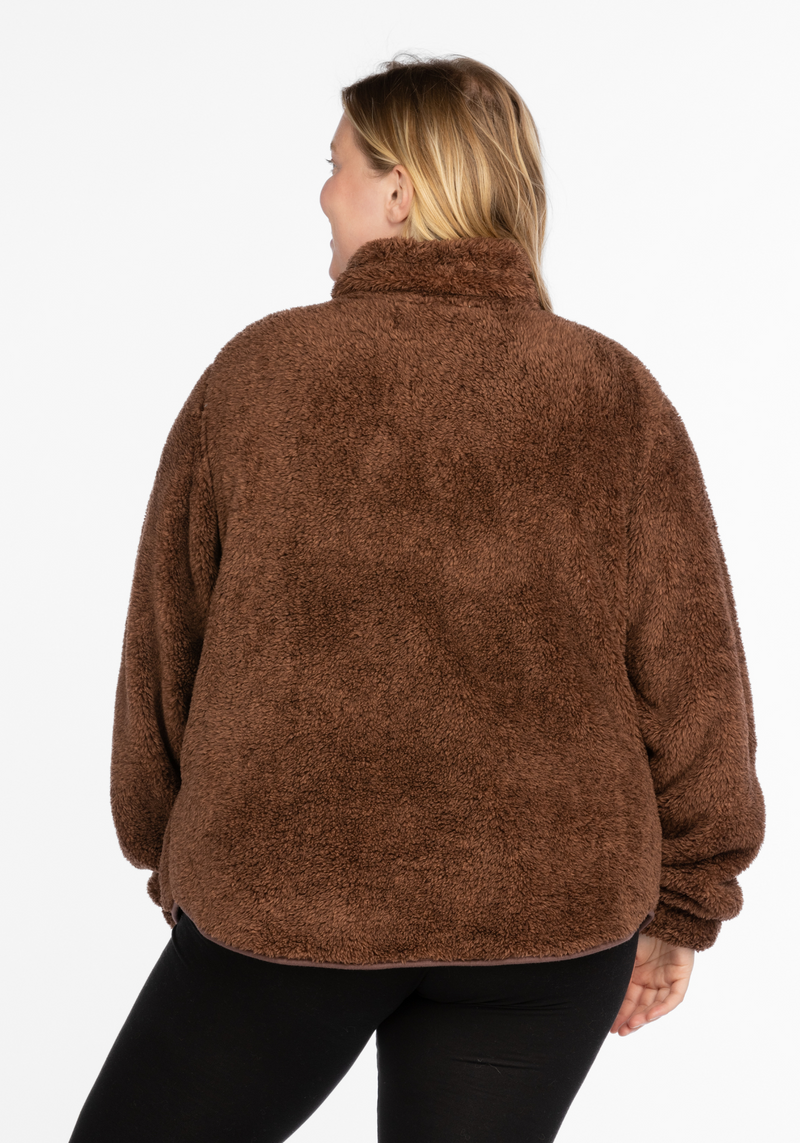 Women's Wiley Sherpa Pullover - Plus - LIV Outdoor