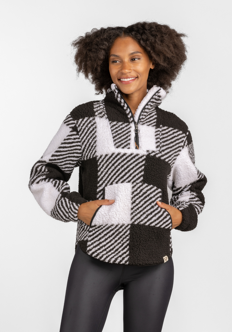 Women's Wiley Sherpa Pullover - Print - LIV Outdoor
