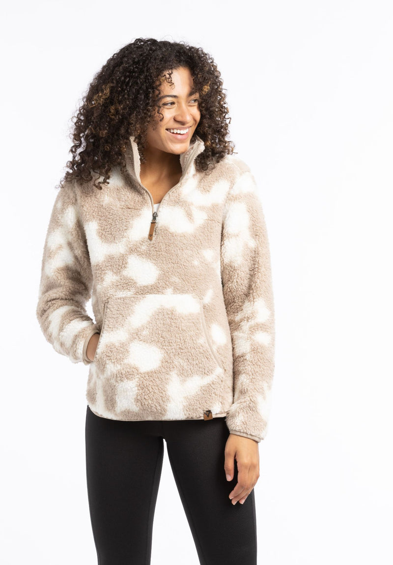 Women's Whinter Sherpa Pullover - LIV Outdoor