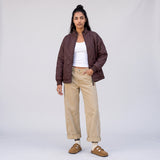Willow Curly Fleece Reversible Jacket