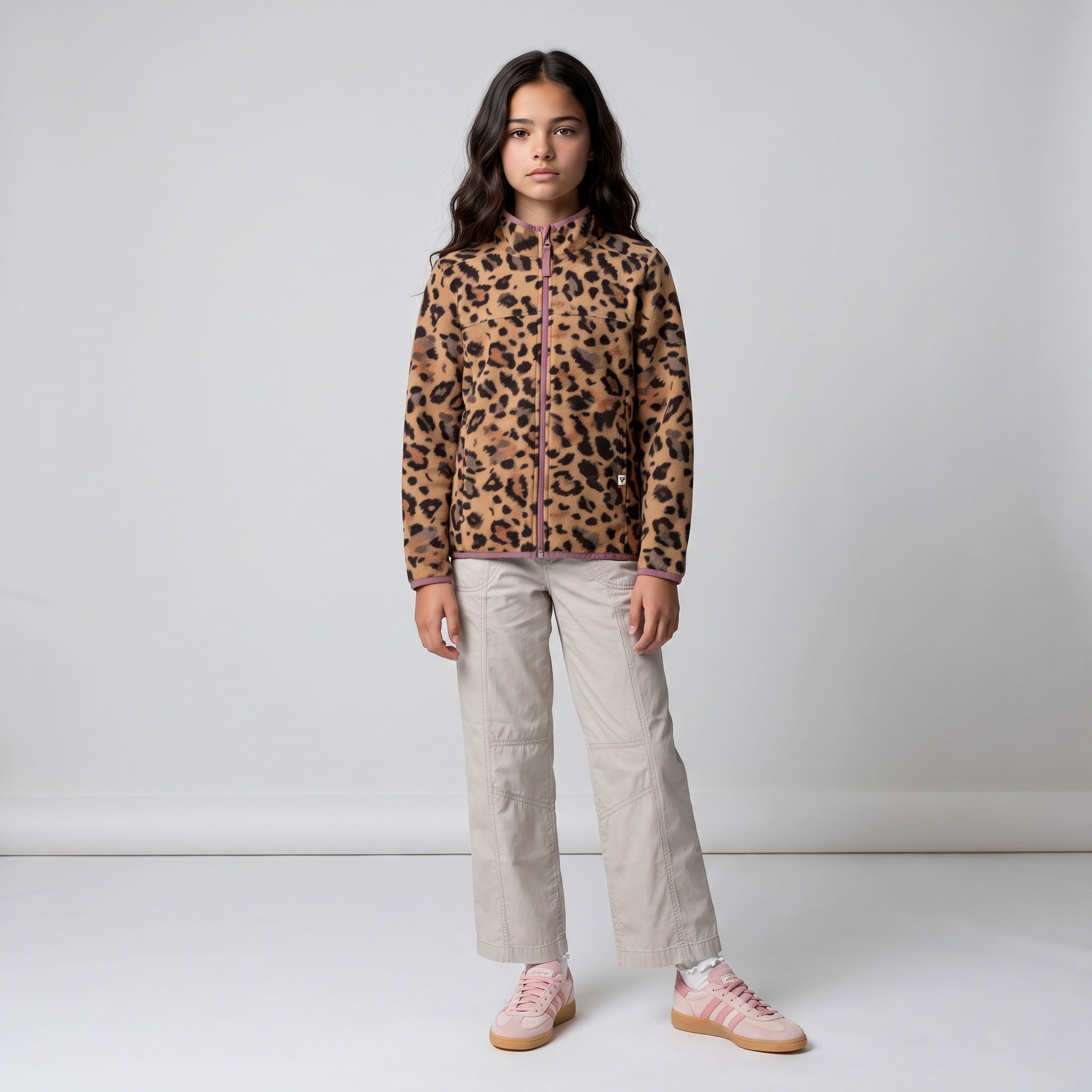 Unisex Trail Microfleece Printed Jacket - Youth Sizing