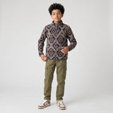 Unisex Trail Microfleece Printed Jacket - Youth Sizing