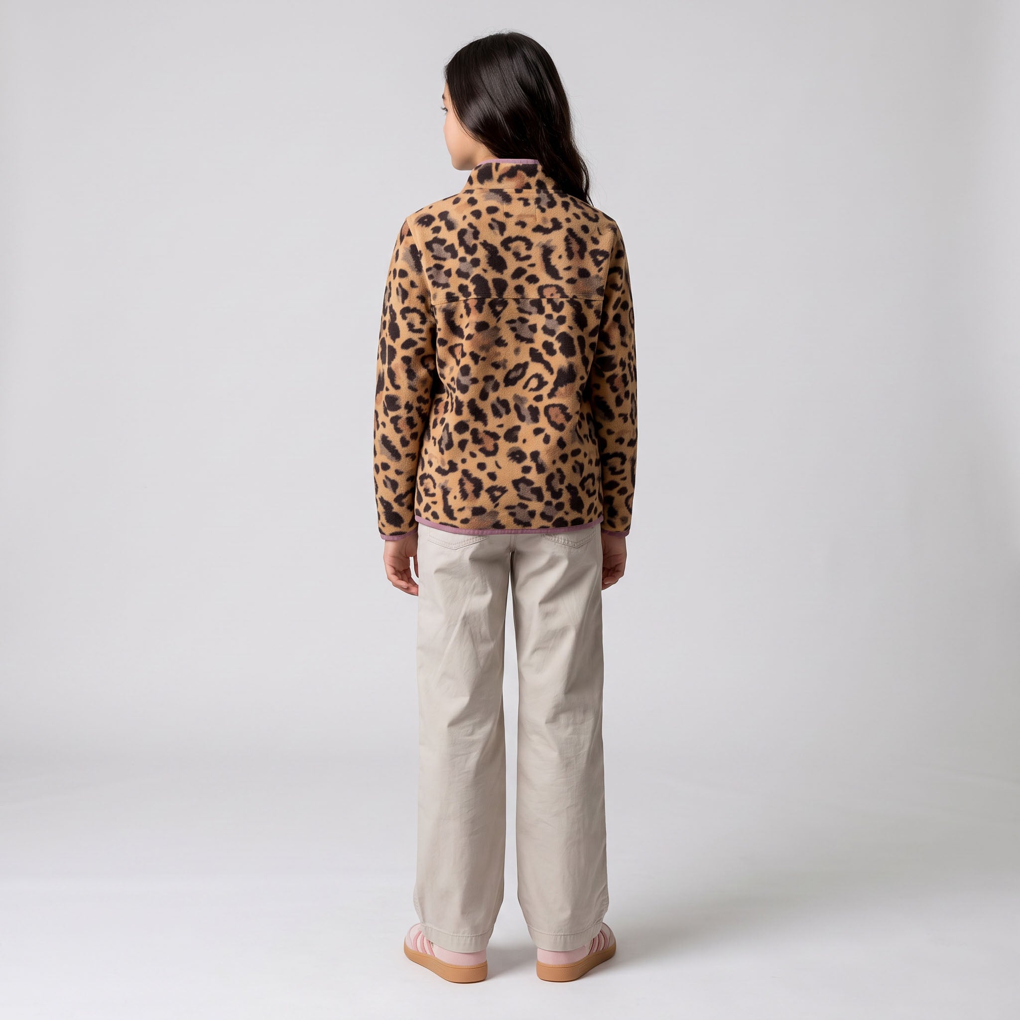 Unisex Trail Microfleece Printed Jacket - Youth Sizing