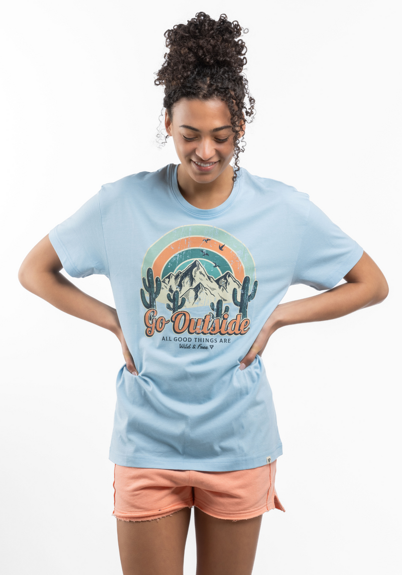 Reagan Oversized Tee - WB2553 - LIV Outdoor